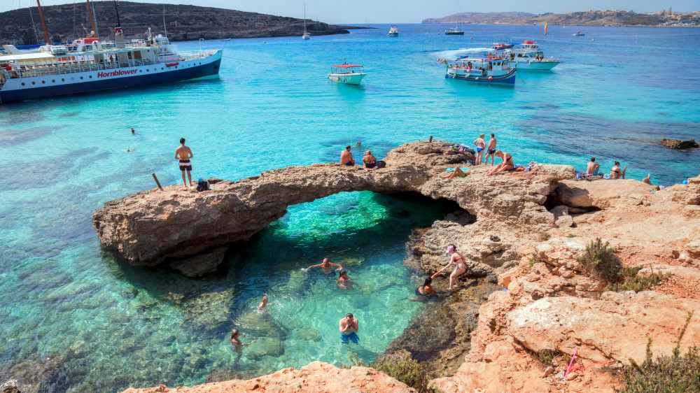 Comino and The Blue Lagoon Trip by Powerboat