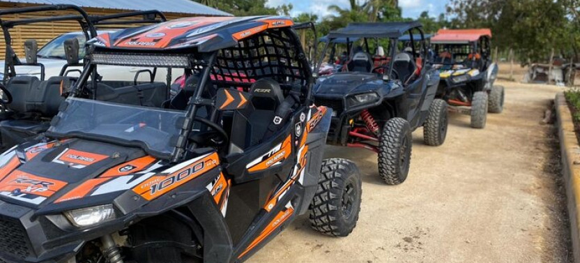 Ultimate Dune Buggies or ATVs Tour with Beach and Farm Stop