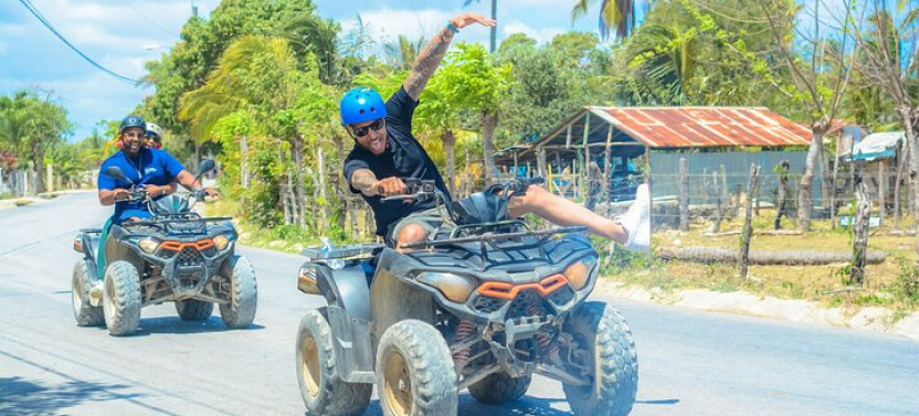Ultimate Dune Buggies or ATVs Tour with Beach and Farm Stop