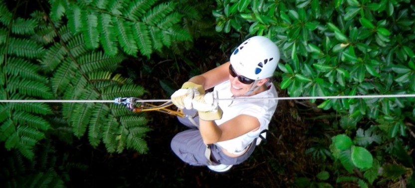 Ziplining in Nadi