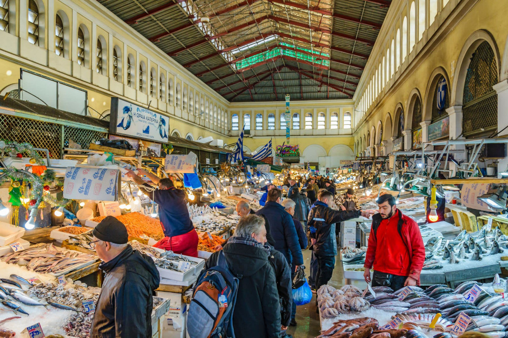 Expert-led Athens Food Tour: Varvakios Agora Market