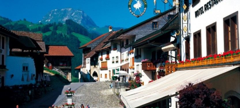 Gruyères + Chocolate Factory + Cheese Factory Gold from Lausanne