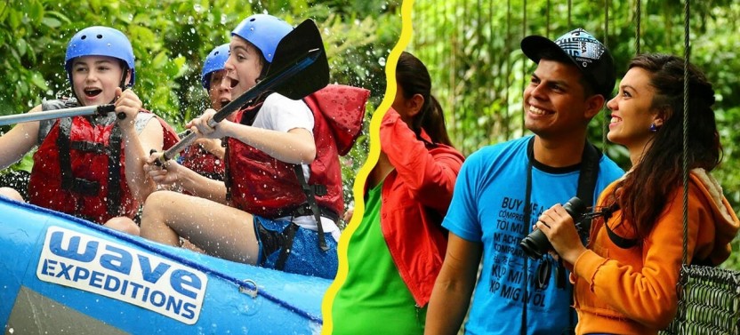Hanging Bridges and Rafting Adventure
