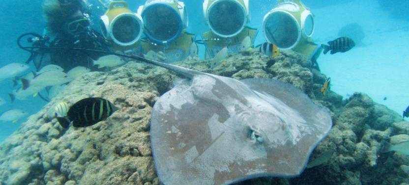 Walking Under The Sea: Aquablue Moorea Diving Helmet