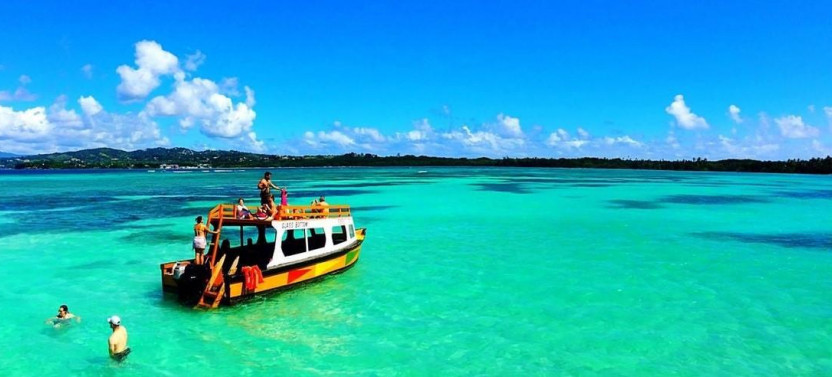 Tobago Buccoo Reef Glass Bottom Boat Tour