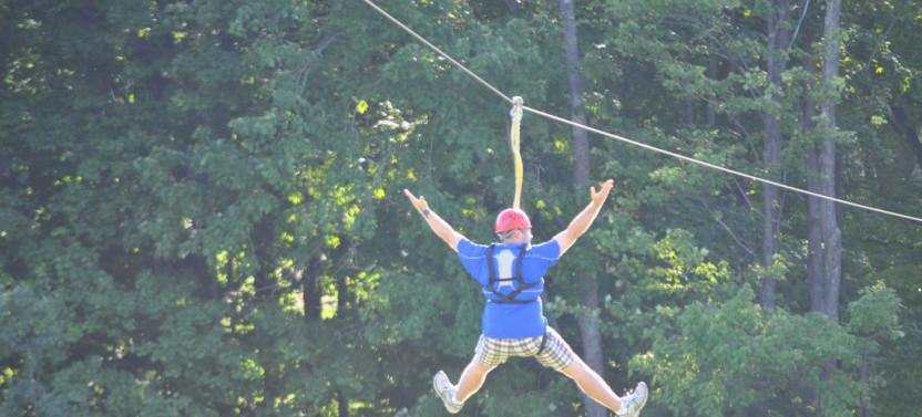 ZipLining Experience & Fort George Panoramic View