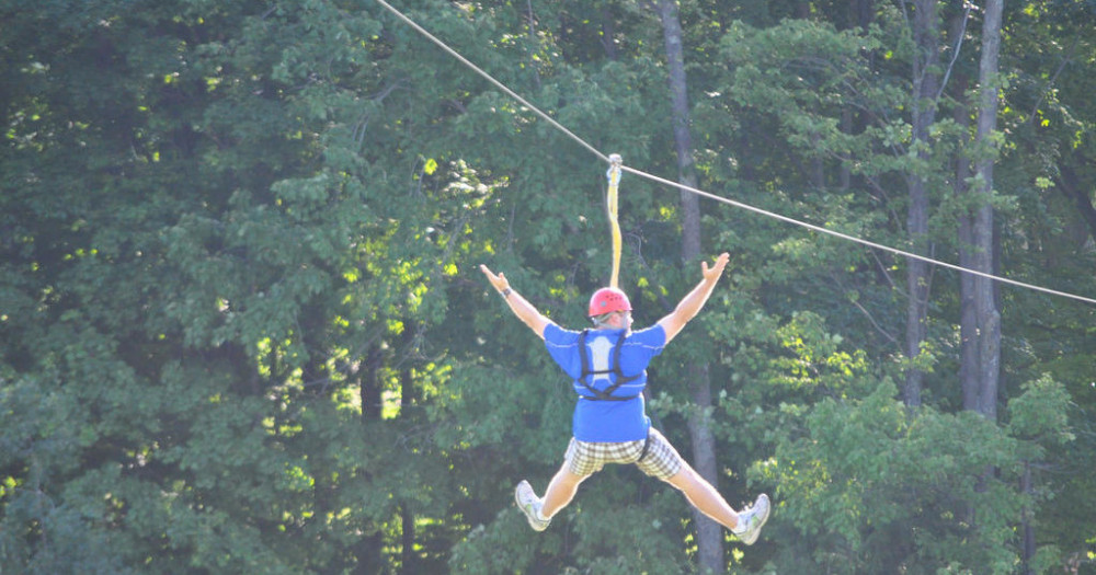 ZipLining Experience & Fort George Panoramic View