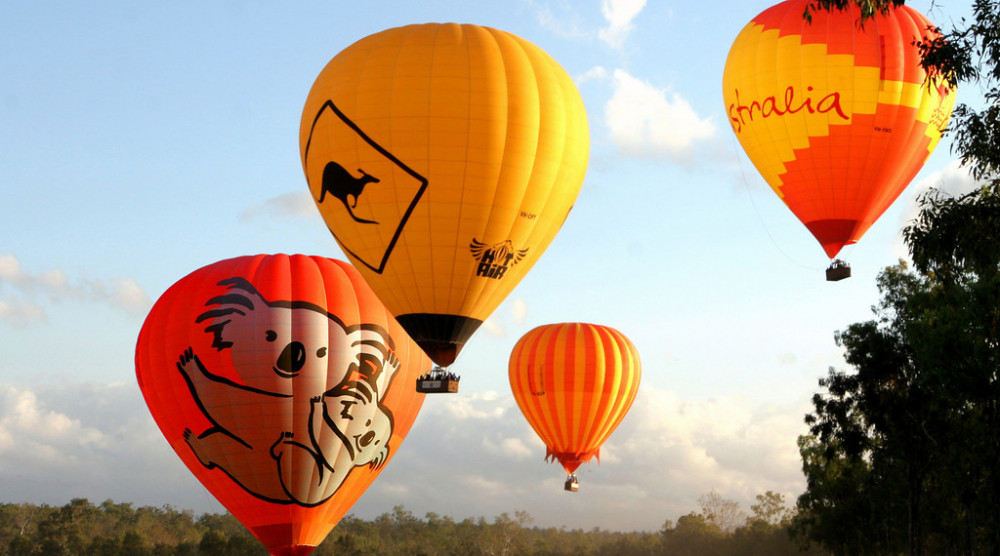 Cairns Ballooning Scenic Flight & Skyrail & Kuranda Rail Package