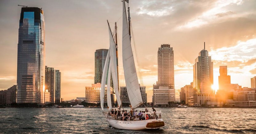 Sunset Sail Aboard the Schooner Adirondack