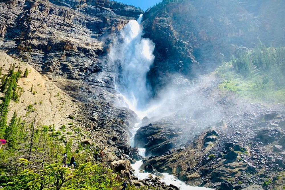 Takakkaw Falls, Marble Canyon Yoho National Park from Calgary/Canmore/Banff