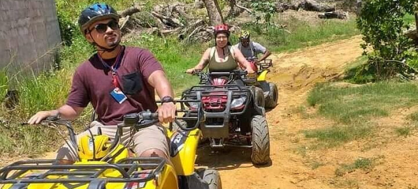 ATV, Zipline, Food Tasting & Beach in Roatan