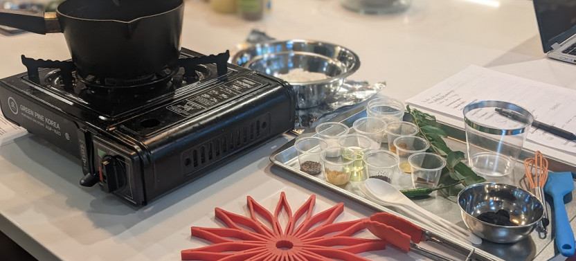 Authentic Chaat & Indian Fusion Cooking Class in Atlanta with Naina