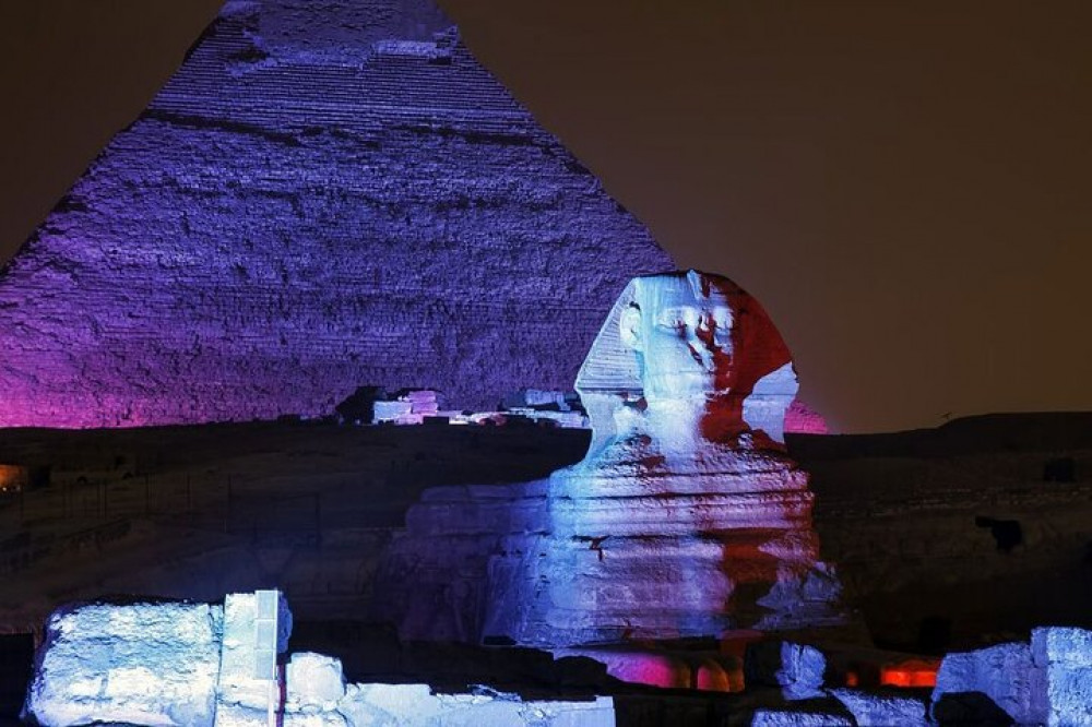 Sound And Light Show Of The Pyramids With Private Transfer