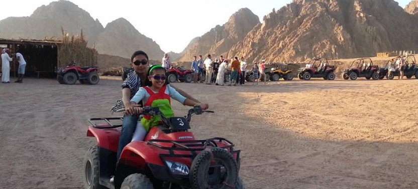 Private Quad Biking Desert Adventure from Sharm El Sheikh
