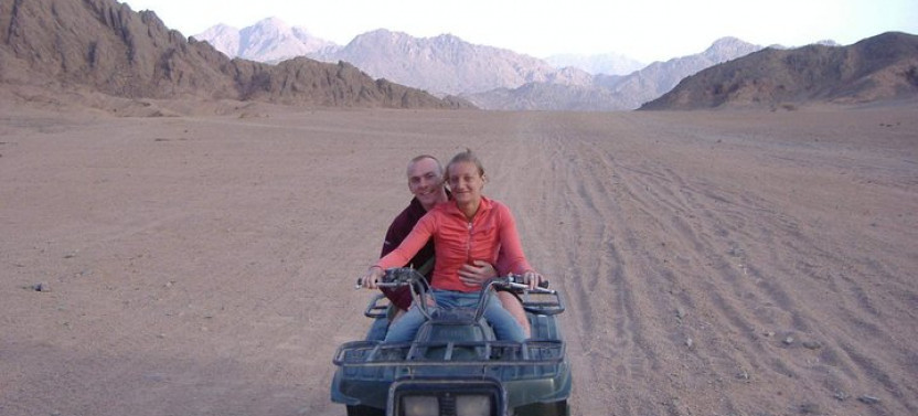 Private Quad Biking Desert Adventure from Sharm El Sheikh