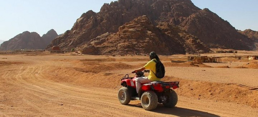 Private Quad Biking Desert Adventure from Sharm El Sheikh