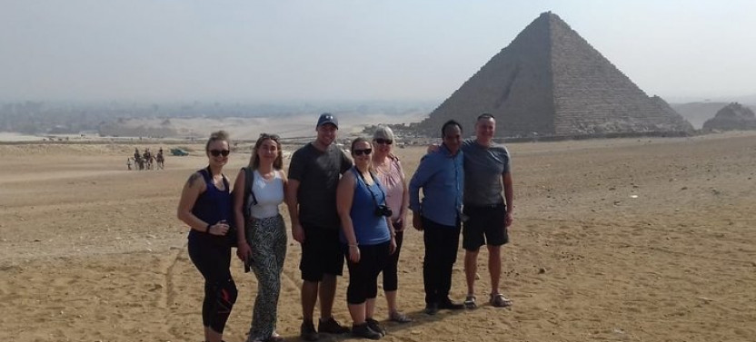 Private Day: A Quad Bike adventure tour to Giza Pyramids from Cairo