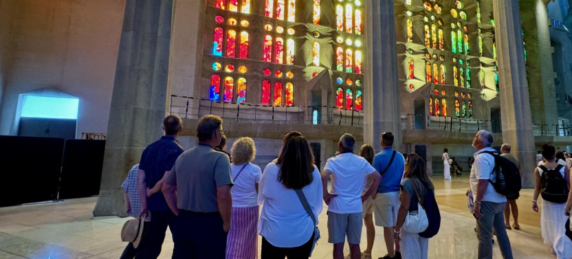 Small Group Walking Tour: Sagrada Familia, Casa Mila & Cava Tasting, photo 4 of 9