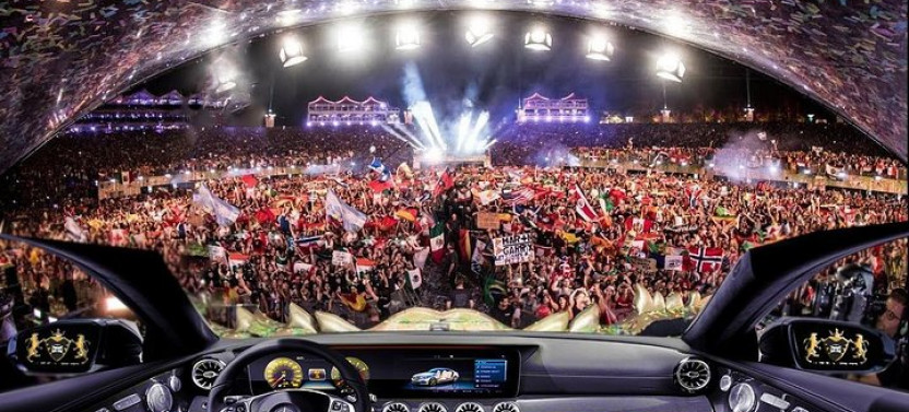 Private Transfer from Brussels to Tomorrowland Dreamville by Luxury Car