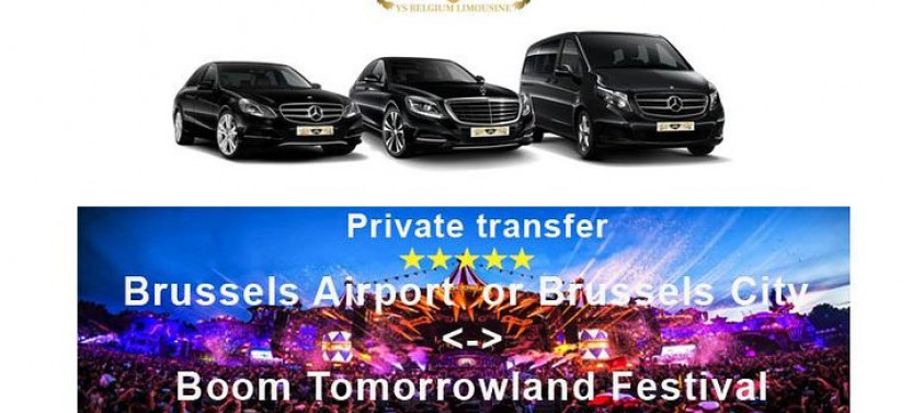 Private Transfer from Brussels to Tomorrowland Dreamville by Luxury Car