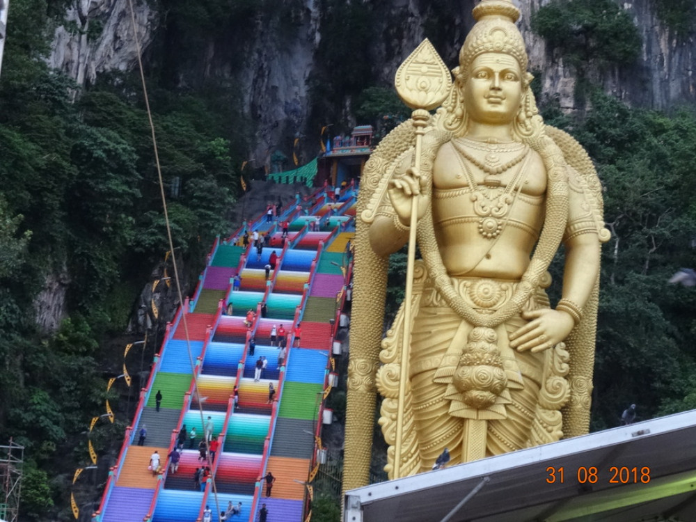 Kuala Lumpur City Highlights,,Batu Caves, Little India, Chinatown