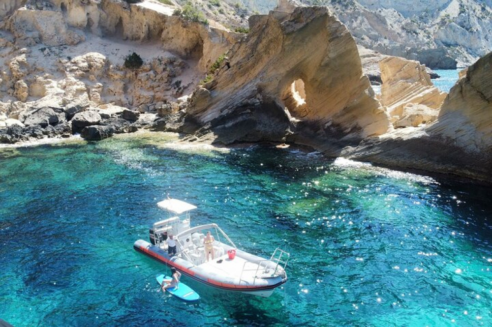 Speedboat Tour to Es Vedra & Atlantis Ibiza