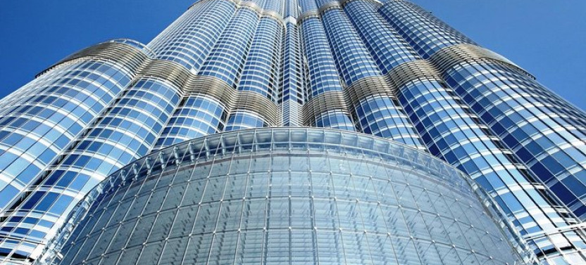 Burj Khalifa: At the Top entry with Fountain Boardwalk