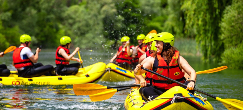 Rapid Rafting on Cetina River