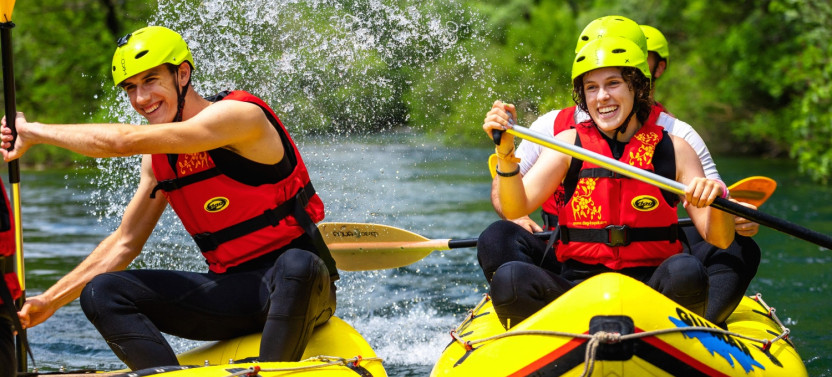 Rapid Rafting on Cetina River