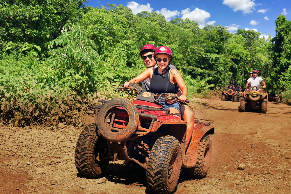 Ultimate 5x1 Super Combo :Shared ATV, Ziplines, Cenote & Reef Snorkeling