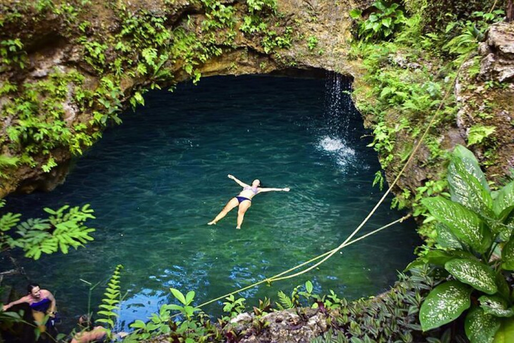 Small-Group 3 Hidden Cenotes Adventure With Tequila Tasting