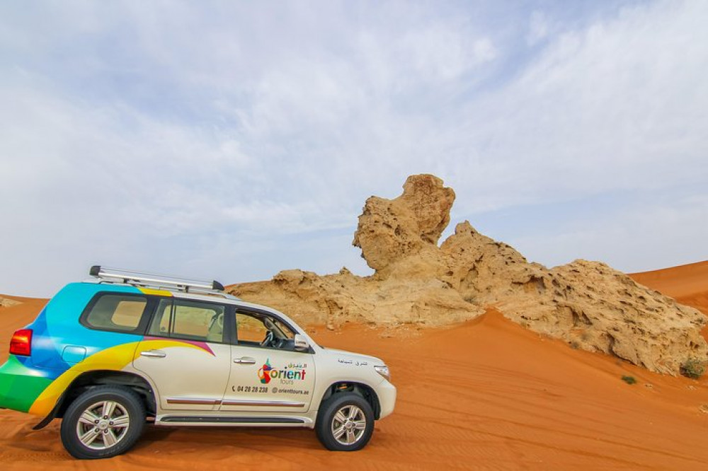 4x4 Hatta Safari to Fossil Rock & Honey Bee Garden visit with Breakfast