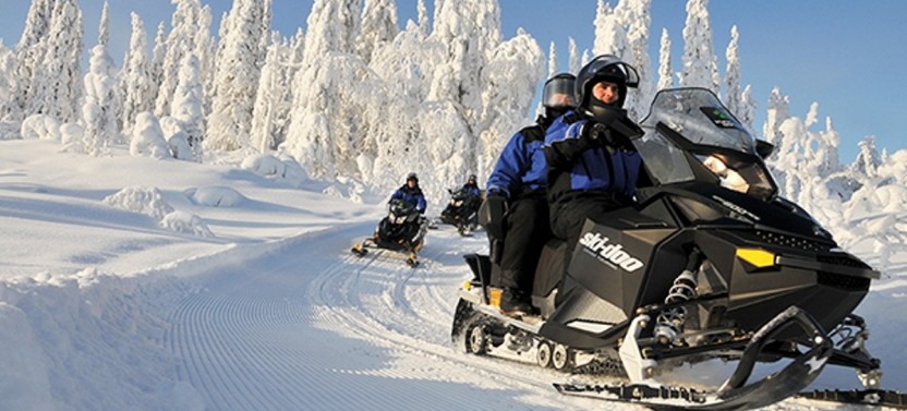 Snowmobile and Ice Fishing Experience from Rovaniemi