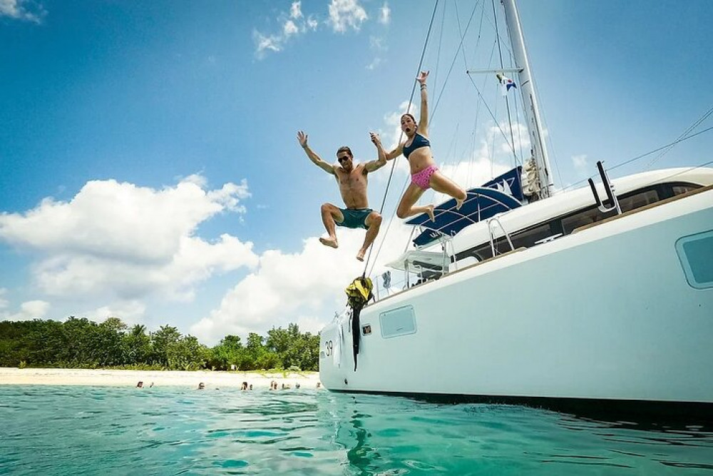 Cozumel El Cielo All-Inclusive Catamaran Private Charter