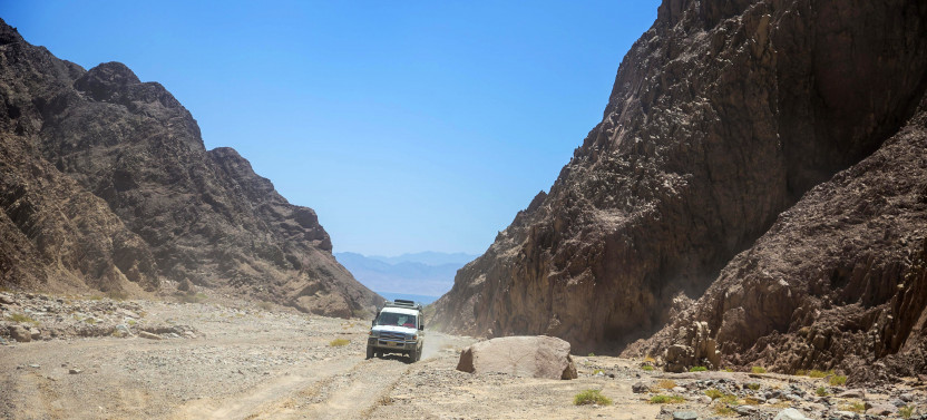 Magic of Wadi El Weshwash Canyon from Sharm El Sheikh