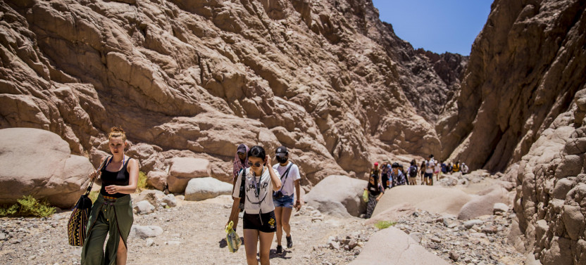 Magic of Wadi El Weshwash Canyon from Sharm El Sheikh