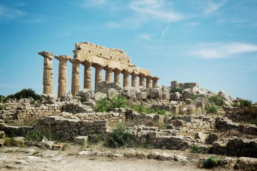 Sicily: Entrance to Selinunte Archeological Park