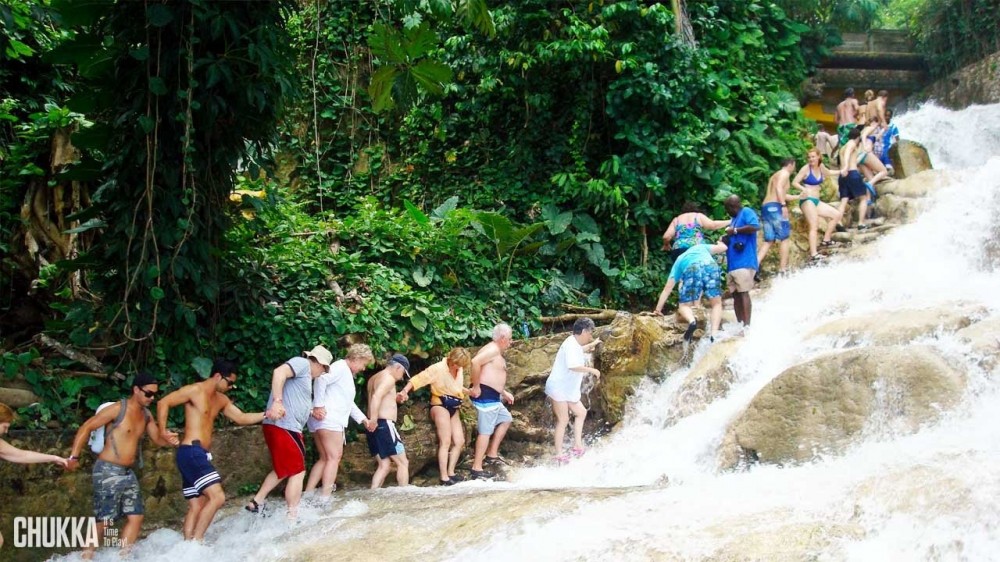 Dunns River Climb And Zipline Over The Falls From Ocho Rios Ocho Rios Project Expedition 2007