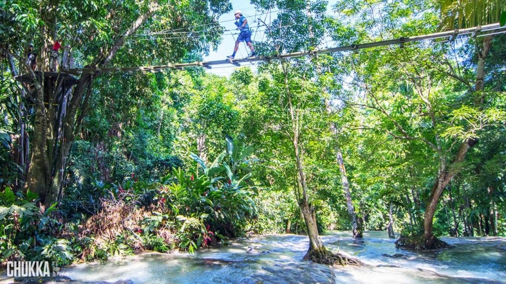 Dunns River Climb And Zipline Over The Falls From Ocho Rios Ocho Rios Project Expedition 5471