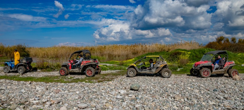 Self drive Buggy Safari at Aphrodite's Rock in Paphos
