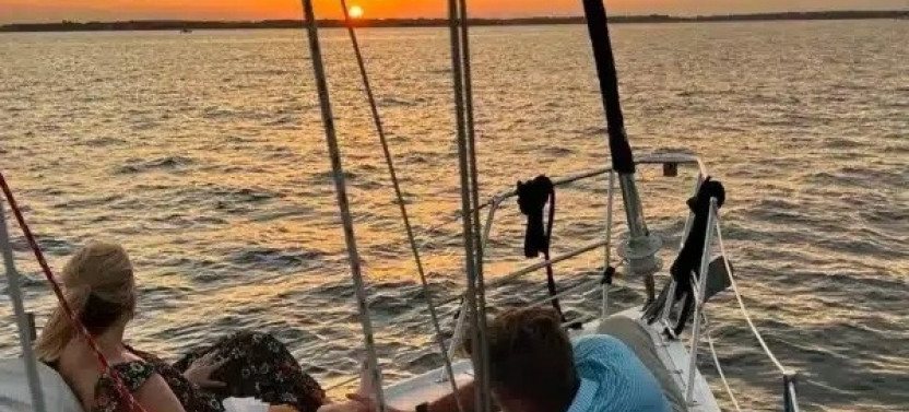 Sunset Sail On Xocolata