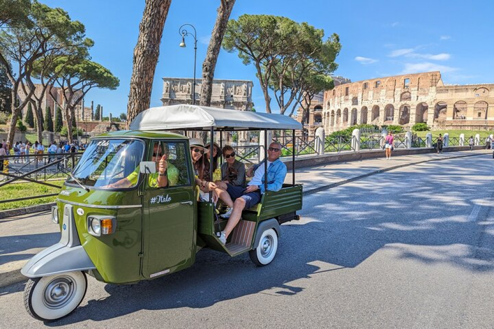 Private Tour In Ape Piaggio Car Appia Antica Road & Food Tour - Rome ...