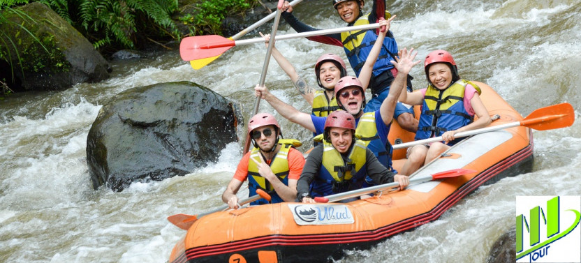 Daily White Water Rafting Activity Adventure on Ayung River