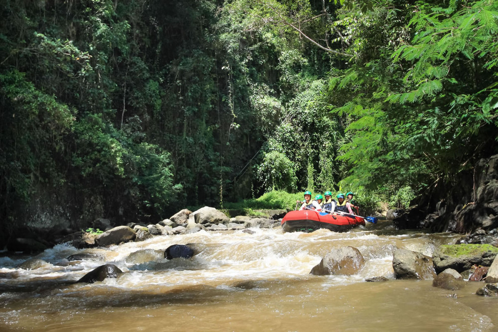 Ayung River White Water Rafting In Ubud