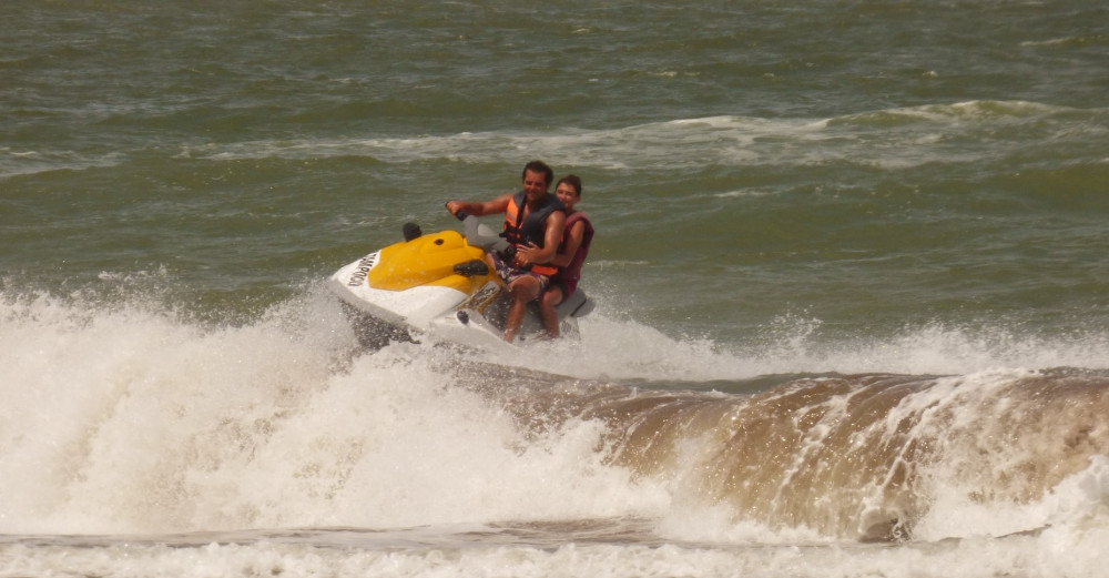 Banana Boat, Parasailing Adventure And Jet Ski Marine Activities In Nusa Dua Bali