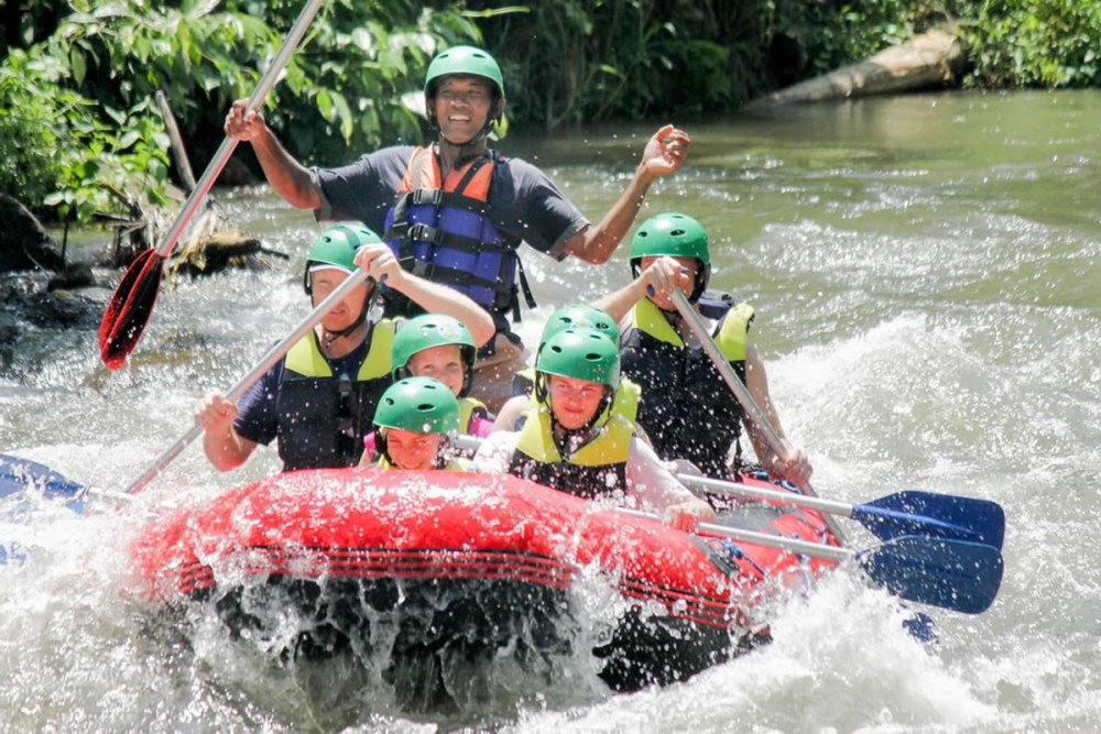 White Water Rafting With 2 Hours Bali Massage And Spa