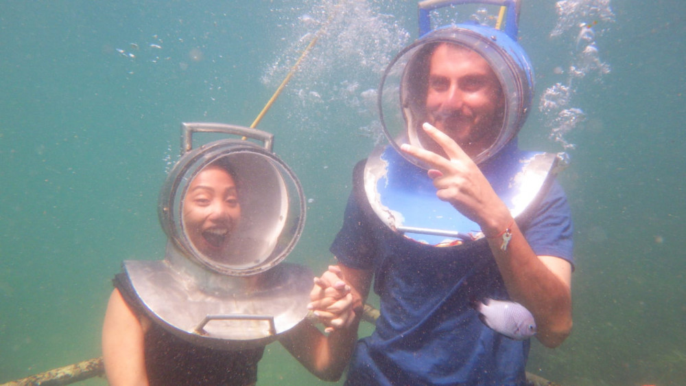 Half Day Guided Underwater Sea Walk Experience In Nusa Dua