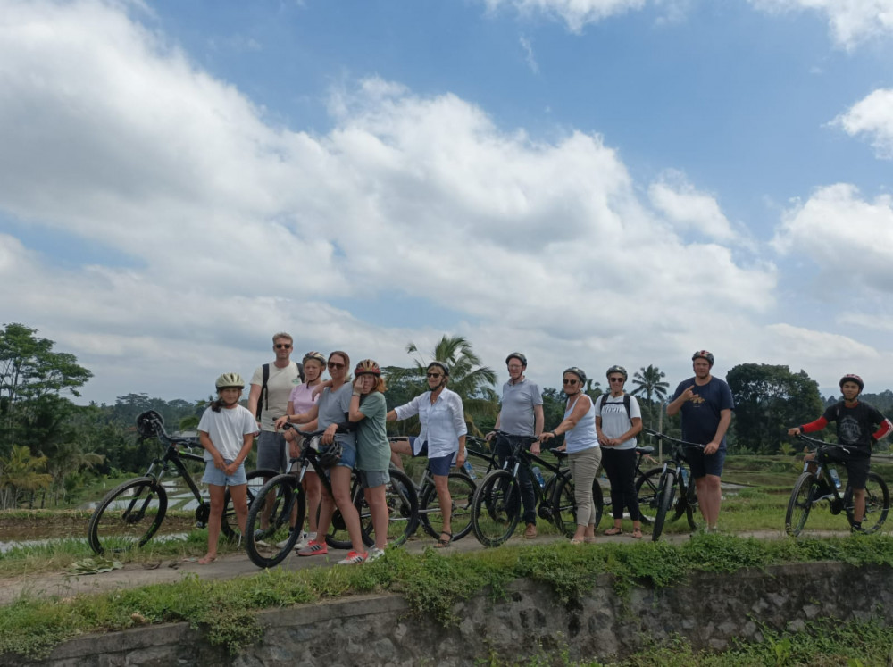 Private Downhill Bali Countryside Cycling Tour In Ubud