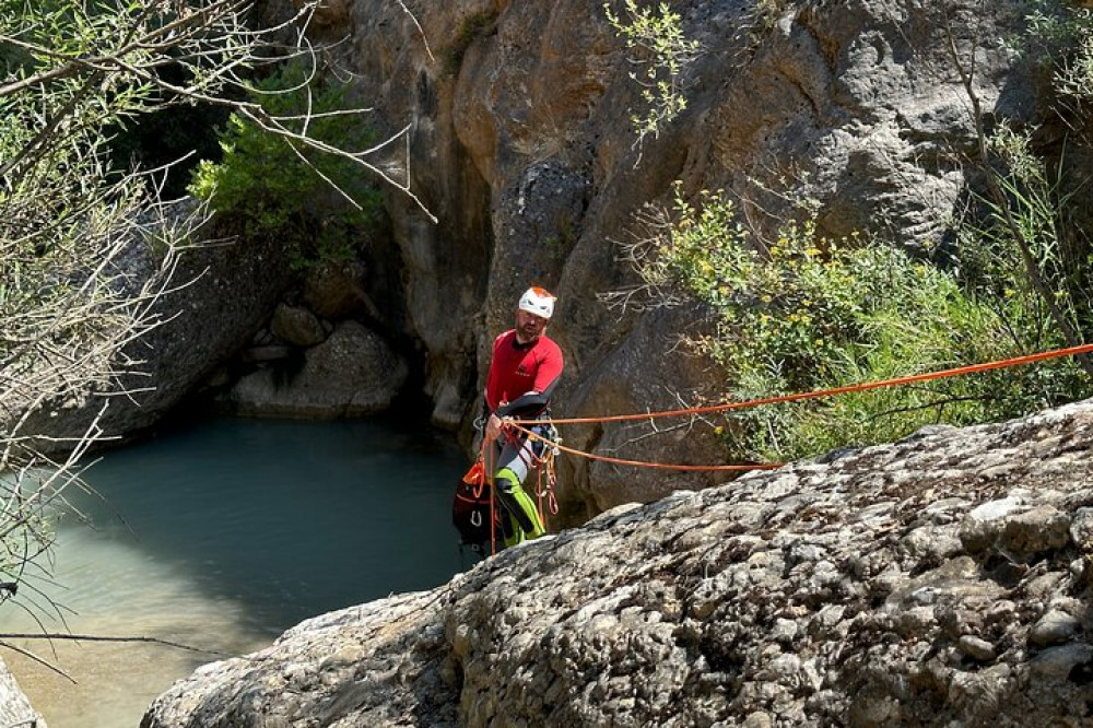 6 Hour Canyoning Experience in Agios Loukas Gorge from Athens