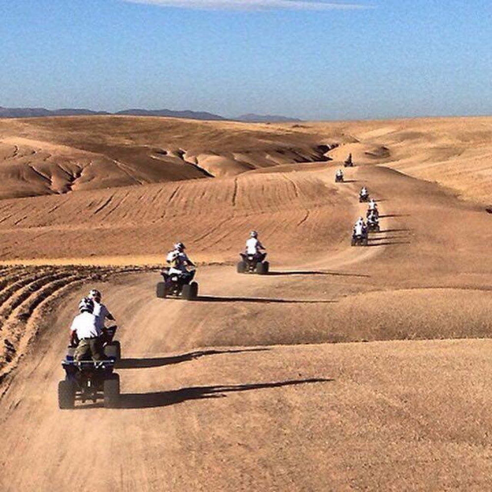 Agafay Desert Quad Biking from Marrakech